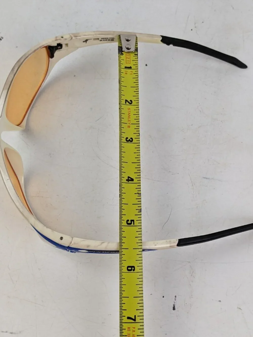 Rudy Project Graal Fyol SN 72-07-24 Made In Italy White Blue Frames